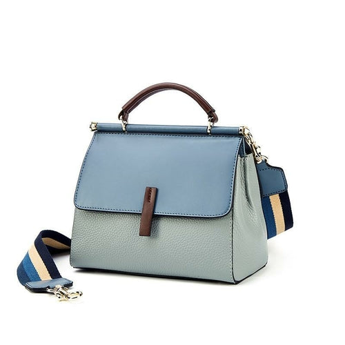Female Fashion Color Contrast Shoulder Bag